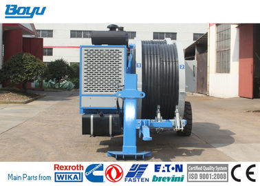 Transmission Line Stringing Equipment Hydraulic Cable Tensioner Max Continuous Pull 2x40kN