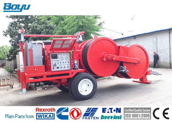 2.5 Km/H Hydraulic Cable Tensioner With Electric Starting Diesel Engine