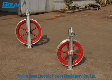 Stringing Block Transmission Line Stringing Tools Single Aluminum Conductor Pulley