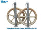 400X80mm Nylon Single Conductor Pulley Rated Load 20kN High Working Efficiency