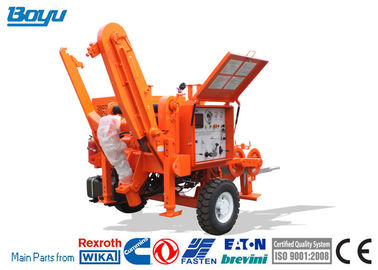 180kN Transmission Line Stringing Equipment Hydraulic Puller Groove Number 10